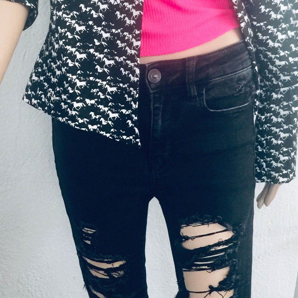 10161 black skinny jeans size 4